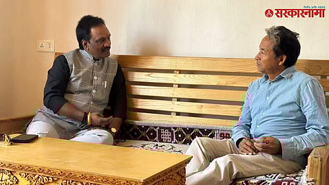 Ambadas Danve Meet Sonam Wangchuck