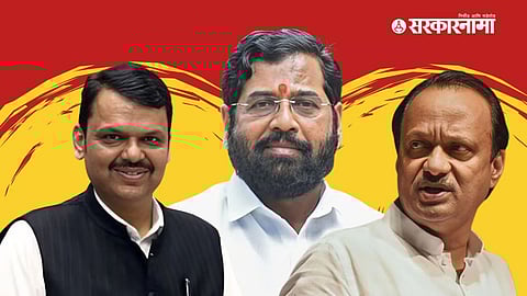 Devendra Fadnavis, Eknath Shinde, Ajit Pawar