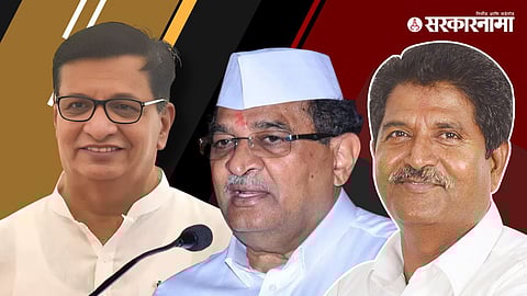 Sadashiv Lokhande Radhakrishna Vikhe And Balasaheb Thorat