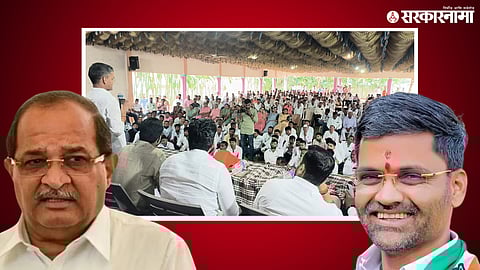 Nilesh Lanke On Radhakrishna Vikhe