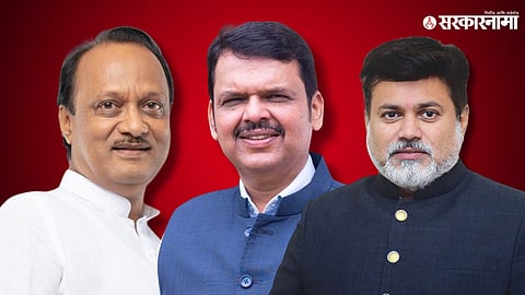 Ajit Pawar, Devendra Fadanvis, Uday Samant