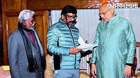 Champai Soren, Hemant Soren