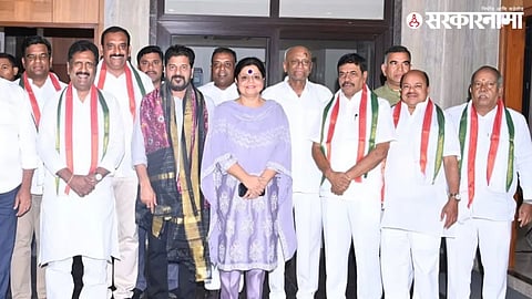 BRS MLC Join Congress