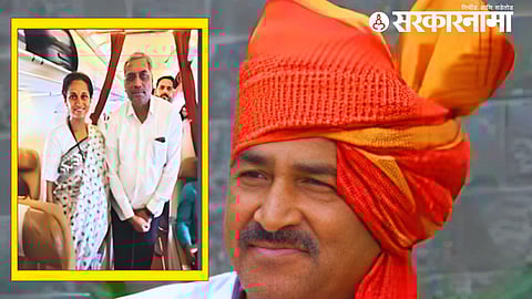 Supriya Sule, Ramesh Shinde, Baban Shinde