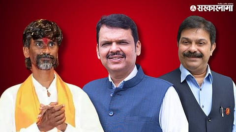 Manoj Jarange, Devendra Fadnavis, Prasad Lad