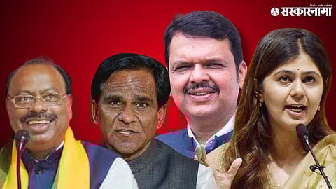 Chandrshekhar Bawnkule, Raosaheb Danve, Devendra Fadanvis, Pankja Munde