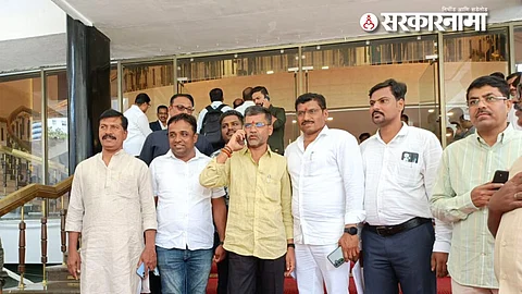 Nilesh Lanke at vidhimandal Adhiveshan