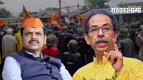 Vishalgad Encroachmen, Devendra Fadnavis, Uddhav Thackeray