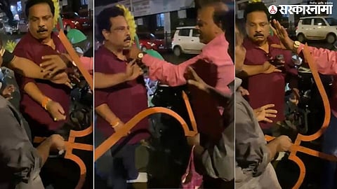 clash between thackeray vs shinde worker.jpg