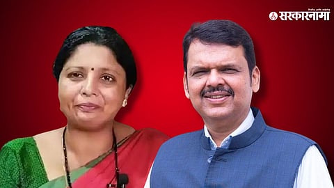 Sushma Andhare, Devendra Fadnavis