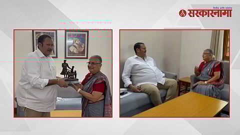 Chh. Udayanraje Bhosale meet sudha murty