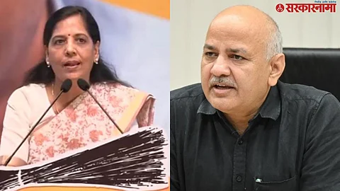 Manish Sisodia on Sunita Kejriwal