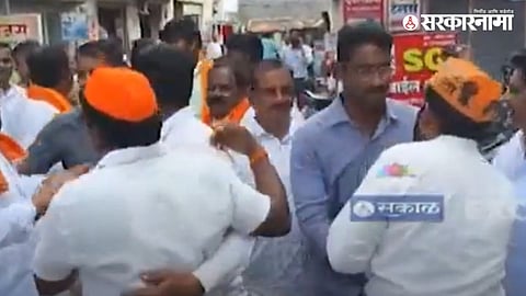 Nitesh Narayan Opposition by Maratha agitators