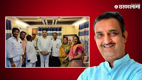 Nagesh Bhosale Meet jayant Patil-Prashant Paricharak