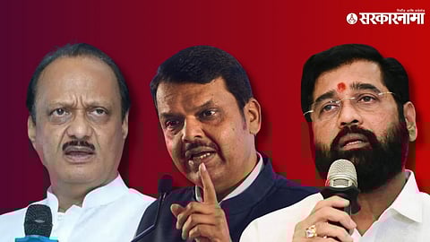 Ajit Pawar Eknath Shinde Devendra Fadnavis
