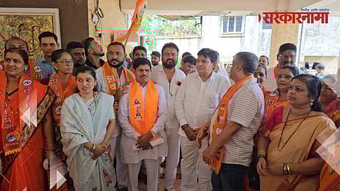 Vilas Randve joins Shiv Sena Vishwanath Bhoir