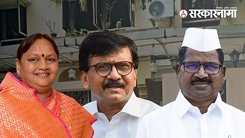 Nirmala Gavit, Sanjay Raut & Hiraman Khoskar