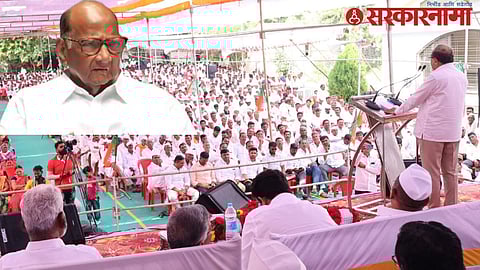 Radhakrishna Vikhe Vs Sharad Pawar