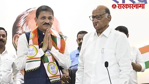 Charan Waghmare, Sharad Pawar