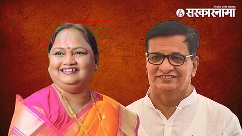 Nirmala Gavit & Balasaheb Thorat