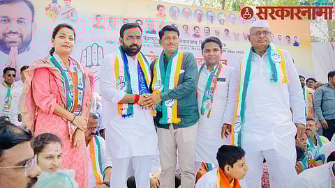 Rahul Ghule joins Congress