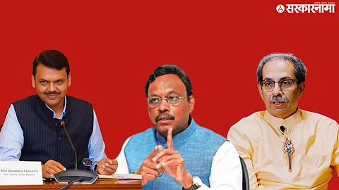 Devendra Fadnavis Vinod Tawde Uddhav Thackeray