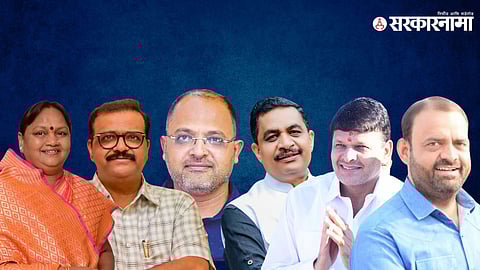 Nirmala Gavit, Sameer Bhujbak, Dr Rohan Borse, Keda Aher, Bandu kaka Bachhav & Asif shaikh