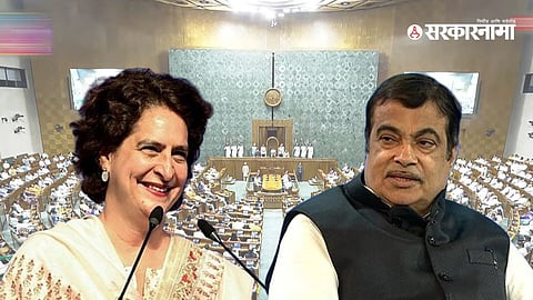 Priyanka Gandhi, Nitin Gadkari