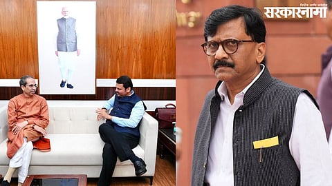 Uddhav Thackeray, Devendra Fadnavis, Sanjay Raut