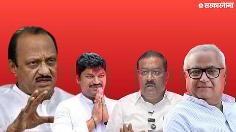 Ajit Pawar Dhananjay Munde Suresh Dhas Prakash Solanke .jpg