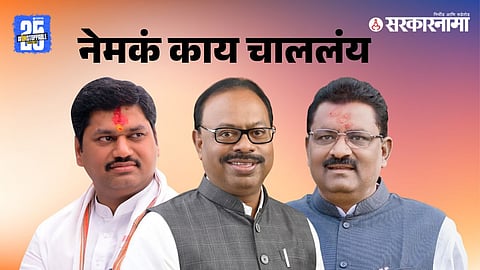 Dhananjay Munde -Chandrashekhar Bawankule-Suresh Dhas