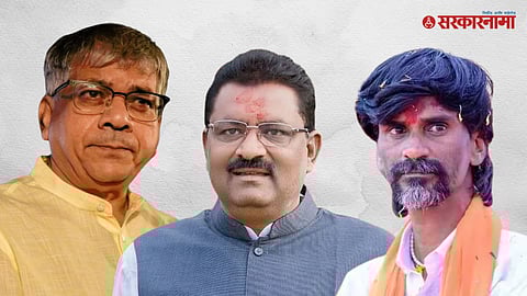prakash ambedkar, suresh dhas, manoj jarange
