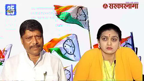 Rupali Thombre and Ravindra Dhangekar
