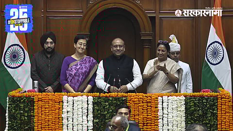 Atishi, Vijender Gupta Rekha Gupta