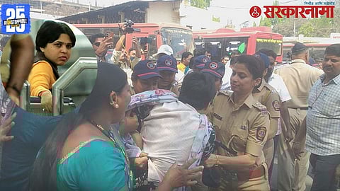 Trupti Desai protest