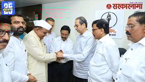KP Patil And Uddhav Thackeray