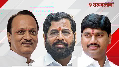 ajit pawar, eknath shinde, dhananjay munde