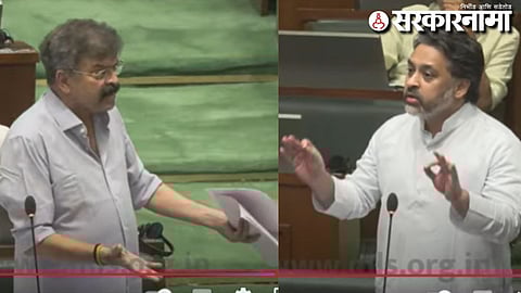 Jitendra Awhad-Nilesh Rane