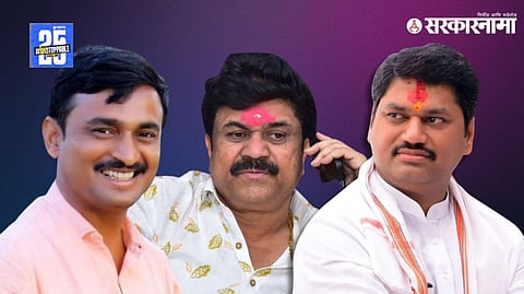 Santosh Deshmukh Walmik Karad Dhananjay Munde 1