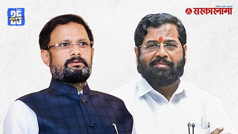 Naresh Mhaske, Eknath shinde
