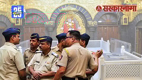 Shirdi Saibaba temple threat