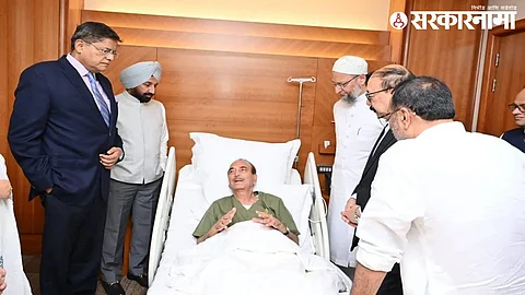 Senior leader Ghulam Nabi Azad reportedly unwell during his official foreign visit to Kuwait, accompanied by a political delegation.