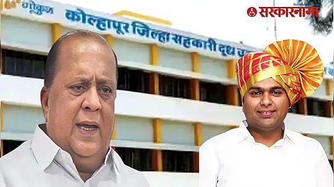 Hasan Mushrif explains his stance on appointing Navid as Gokul Dairy chairman, calling it an act of compulsion due to political pressure.