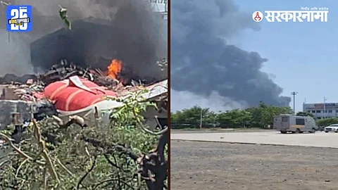 Air India flight crashed
