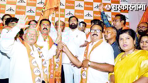 Datta Ganjale joins Shiv Sena