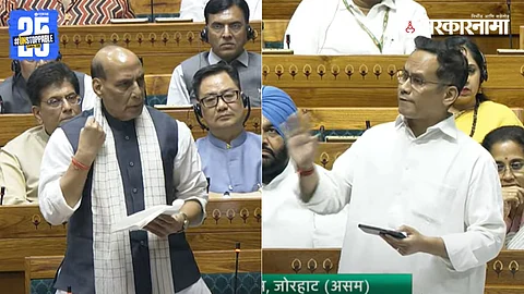 Defence Minister Rajnath Singh and Gaurav Gogoi addresses Lok Sabha during the special debate on Operation Sindoor following the Pahalgam terror attack.