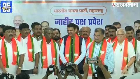 Annasaheb Dange Joins BJP