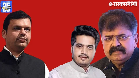 BJP on Jitendra Awhad and Rohit Pawar