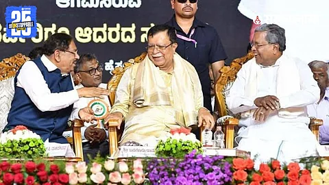 Karnataka Cooperation Minister K.N. Rajanna resigns.
