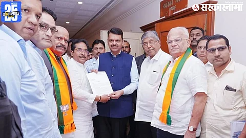 Congress city district president Prithviraj Patil joins BJP